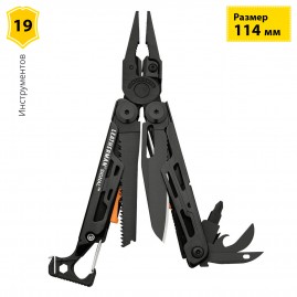 Мультитул LEATHERMAN SIGNAL 19 функций нейлоновый чехол, черный Мультитул LEATHERMAN SIGNAL 19 функций нейлоновый чехол, черный
